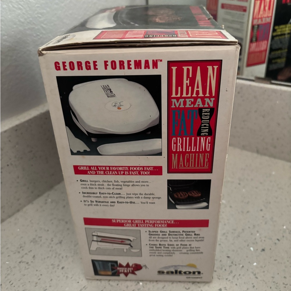 George Foreman white Grilling Machine - Picture 2 of 6